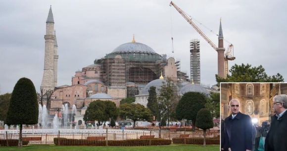 AYASOFYA'DA CUMHUR�YET TAR�H�N�N EN B�Y�K