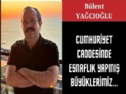 CUMHURYET CADDESNDE ESNAFLIK YAPMI BYKLERMZ...